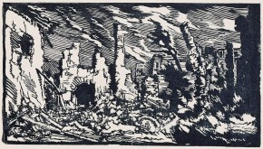 Из цикла «Осажденный город». Лист 4