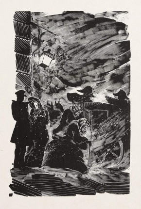 Иллюстрация к повести А. С. Пушкина «Пиковая дама»