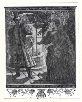 Иллюстрация к трагедии А. С. Пушкина «Борис Годунов»