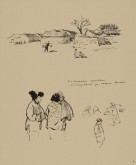 Лист №  4. Маленькая деревня, мелькнувшая за окном вагона