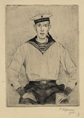 Краснофлотец (портрет сына, О.Г. Верейского)