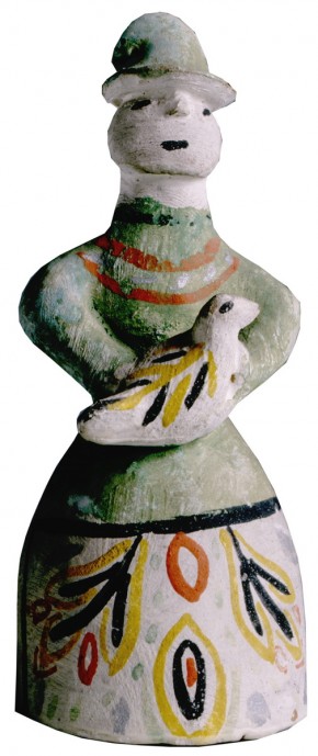 Крестьянка с птицей