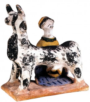 Женщина с коровой