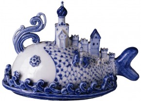 Масленка «Рыба-кит»