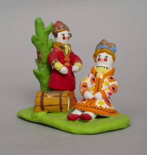 Царица и князь Гвидон на острове