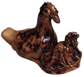 Курица с цыплятами