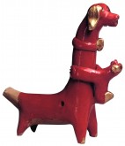 Собака со щенком