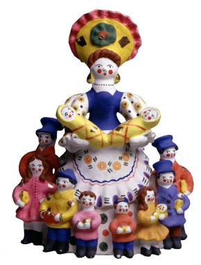 Многодетная мать