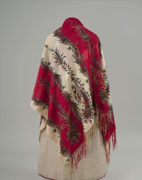 Шаль шелковая