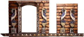 Ставни и наличник окна дома Максимовых