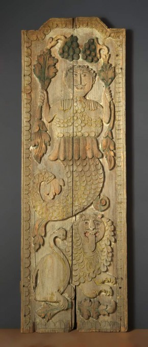 Деталь обшивки речного судна