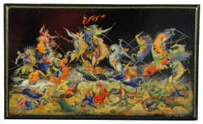 Пластина „Битва красных с белыми“