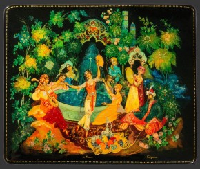 Портсигар «Бахчисарайский фонтан»