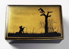 Шкатулка «Ворона и лисица»