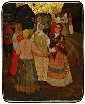 Шкатулочка «Северная песня»