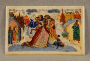 Пластина «Кирибеевич и Алена Дмитриевна»