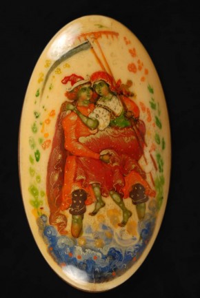 Брошь «Через ручей»