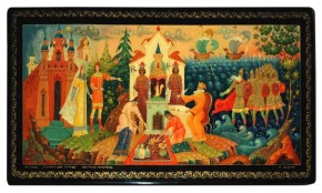Шкатулка «Сказка о царе Салтане»