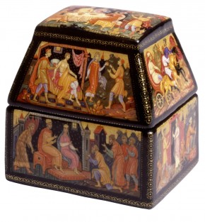 Ларчик «Сказание о Петре и Февронии»