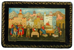Шкатулка „В мастерской Андрея Рублева“