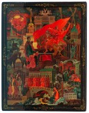 Шкатулка «Героический Ленинград - финал (на тему Седьмой симфонии Д. Д. Шостаковича)»