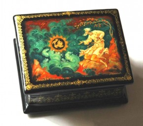 Ларчик «Сказка о рыбаке и рыбке»