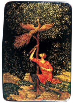 Портсигар „Жар-птица“