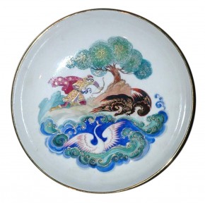 Блюдо «Сказка о царе Салтане»