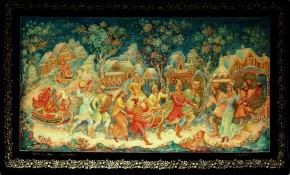 Шкатулка «Масленица»