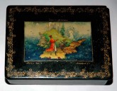 Шкатулка «Сказка о царе Салтане»