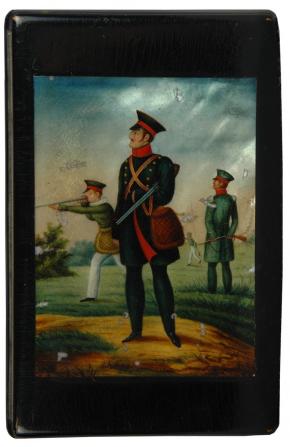 Табакерка "Николай Павлович на охоте“