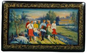 Коробка «Возвращение бригады с работы»