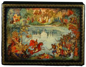 Шкатулка "Сказание о граде Китеже"