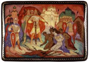 Шкатулка "Александр Невский"