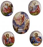 Drobnitsy (special inserts covered with enamel for decoration of religious books etc)