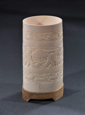 Декоративная ваза «Освоение Севера»