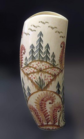 Вазочка «Клюквенная пора»