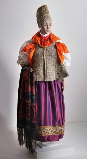 Dress of a Girl Wearing a Band