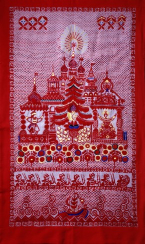 Панно «Сказка о царе Салтане»
