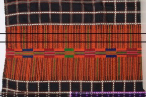 Понева (задняя часть — «свозка»)