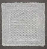 Платок-паутинка «со сплошной серединой»