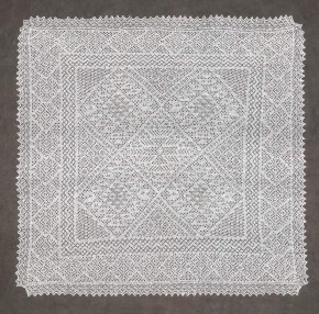 Платок-паутинка «пятикруговая»