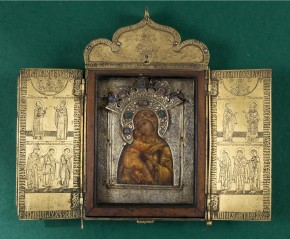 Богоматерь Умиление (Владимирская) со святыми. «Походные складни»
