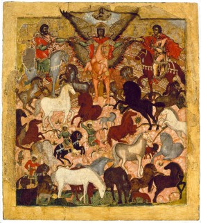 Чудо архангела Михаила о Флоре и Лавре