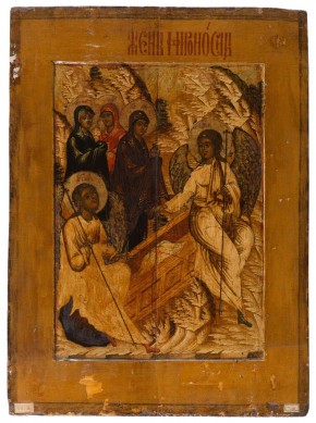 Икона. Жены мироносицы у гроба