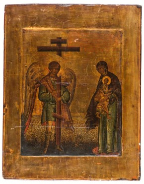 Икона Благовещение Страстное