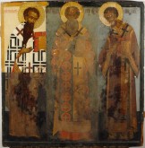 Три святителя - Василий Великий, Григорий Богослов и Иоанн Златоуст