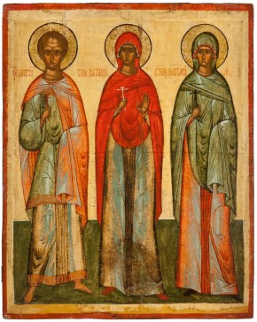 Димитрий, Параскева и Анастасия