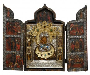 Кузов с Владимирской иконой Богоматери