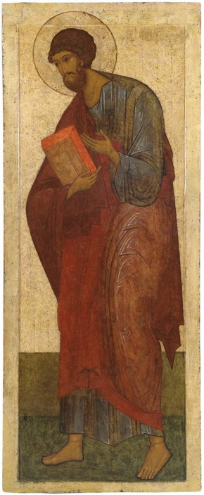 Евангелист Лука, из деисусного чина
